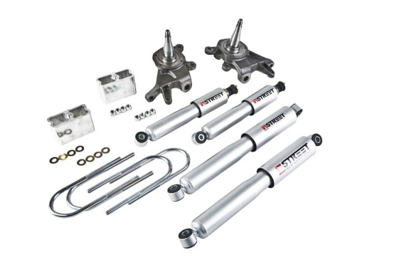 Belltech — Front And Rear Complete Kit W/ Street Performance Shocks
LOWERING KIT W/ STREET PERFORMANCE SHOCKS - 439SP