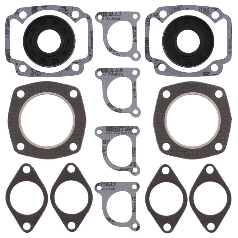 Vertex Pistons — Vertex Gaskets 82-84 John Deere Snowfire (Kawasaki) FC/2 Complete Gasket Kit w/ Oil Seals