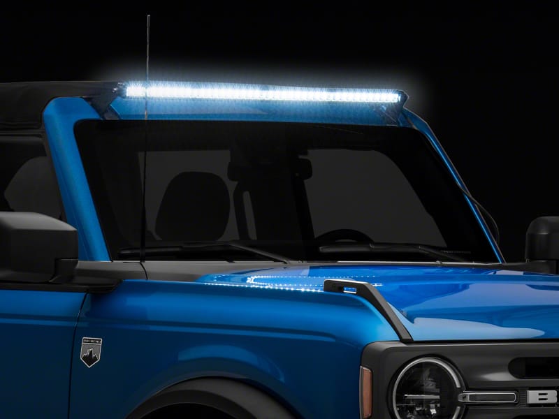 Raxiom — Axial Series 40-Inch 200w LED Light Bar with Windshield Mounting Brackets