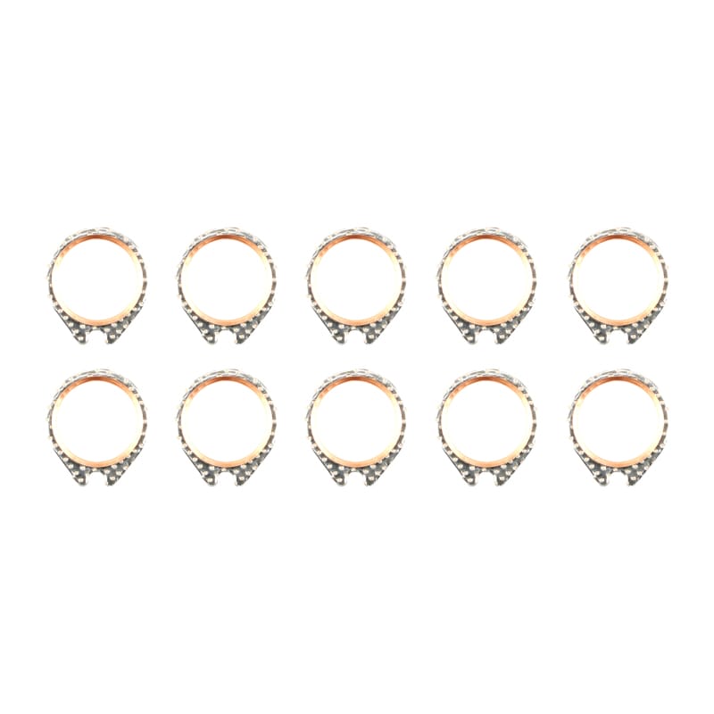 Cometic Gasket — Cometic Harley-Davidson Armor Clad Exhaust Gasket. w/Fr. 66-83 1200 & 1340S 10Pk