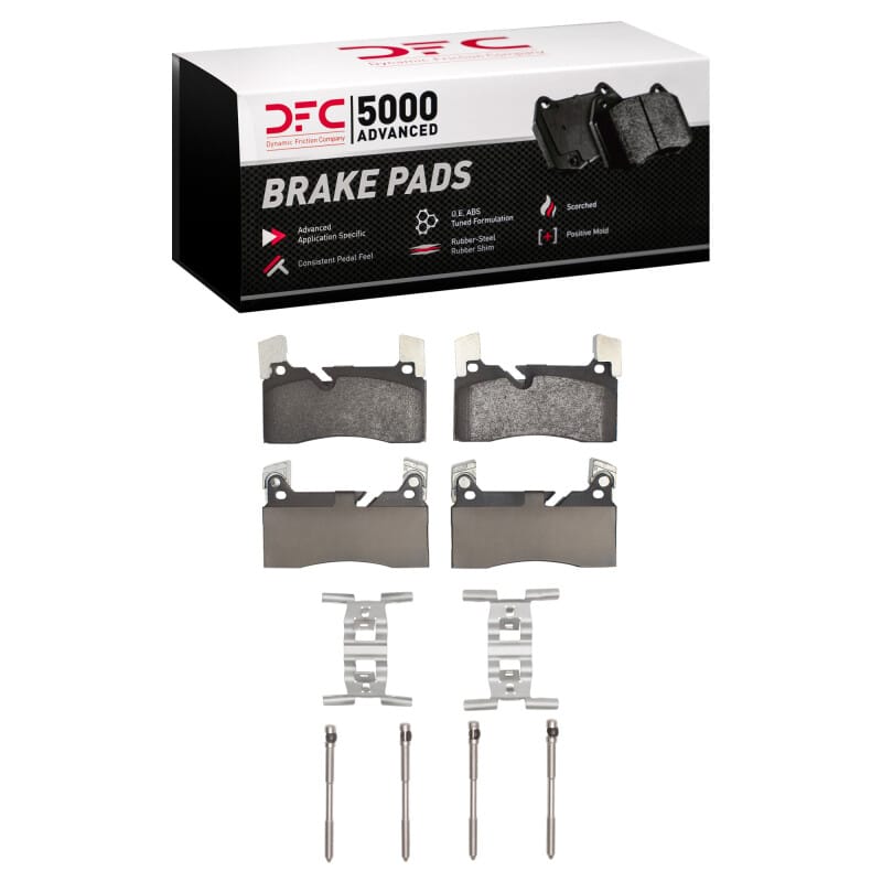 DFC — DFC 11-15 Mercedes-Benz SLS AMG Rear 5000 Advanced Low Metallic Brake Pads and Hardware Kit