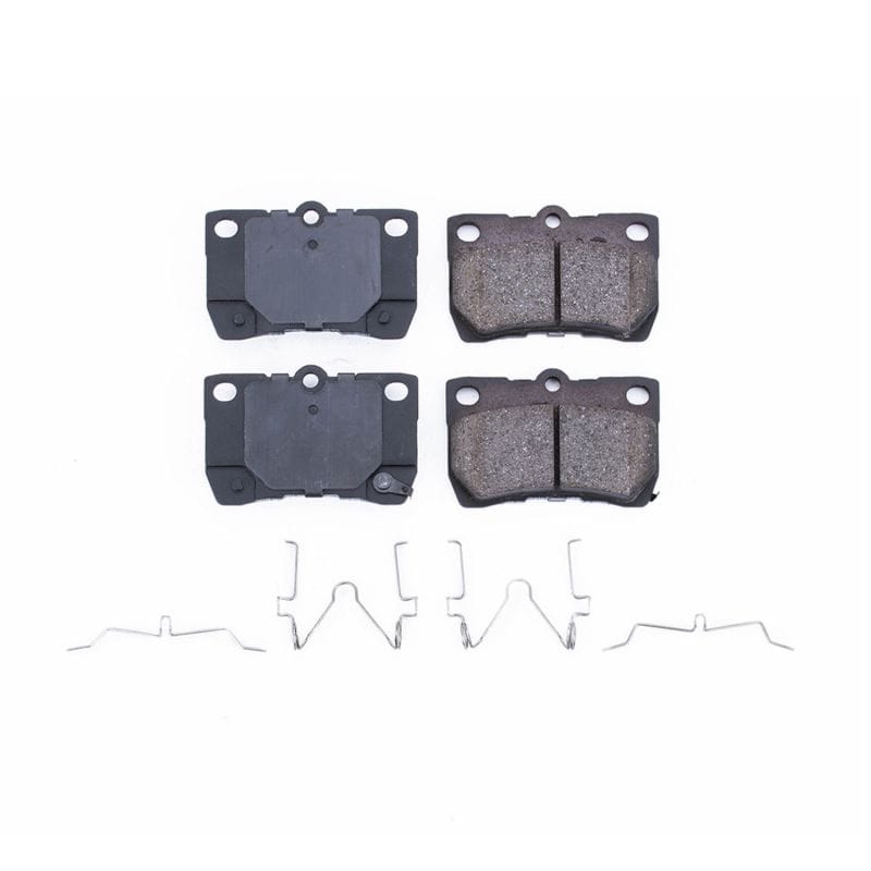 PowerStop — PowerStop - Z17 Low-Dust Ceramic Brake Pads with Hardware