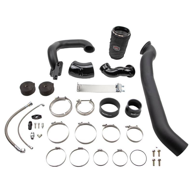 Wehrli — Twin Turbo Kit S400/Stock, for 2003-2007 Cummins 5.9L, Bengal Blue