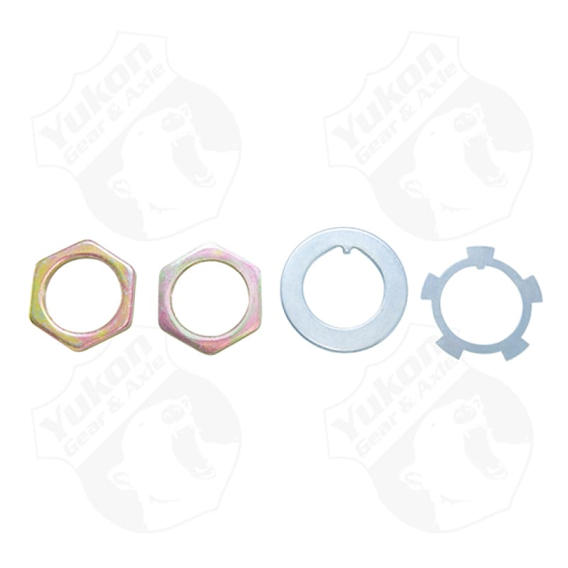 Yukon Gear & Axle — Yukon Gear Toyota Front Spindle Nut and Washer Kit
Spindle nut & washer
Spindle nut/washer