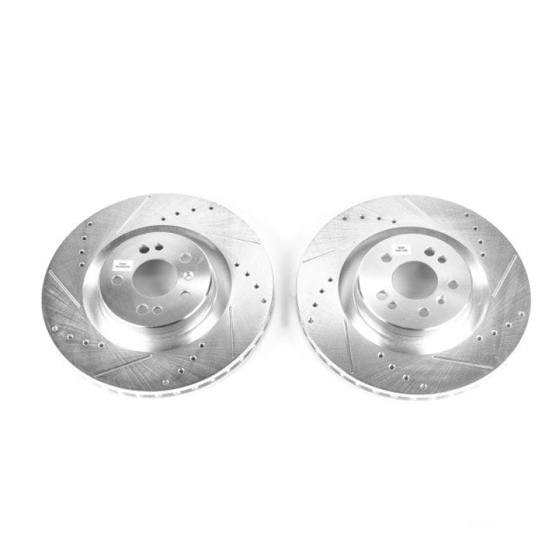 PowerStop — PowerStop Evolution Performance Drilled, Slotted & Plated Brake Rotor Pair