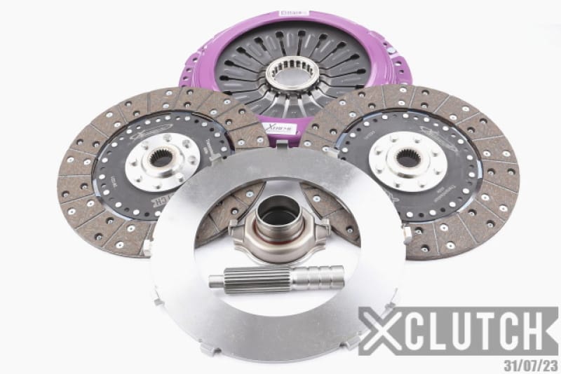 XCLUTCH — Clutch Kit Service Pack; 9" Twin Solid Organic Clutch Discs
