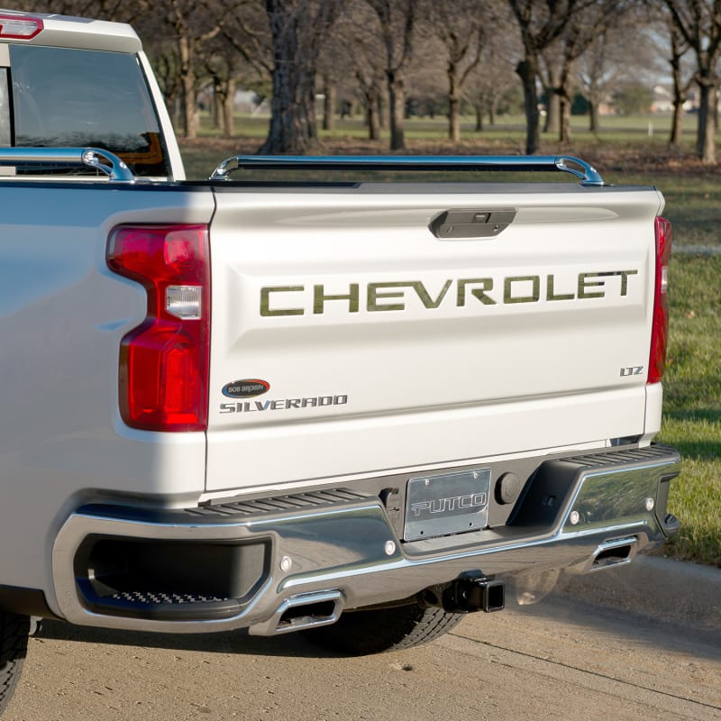 Putco — Putco 23-24 Chevrolet Colorado - Grille Letters - Black Platinum Chevrolet Letters
