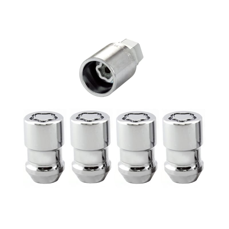 McGard — Cone Seat Exposed Style Wheel Locks-Chrome