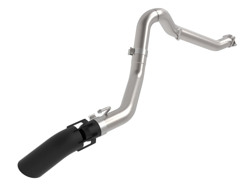 aFe — Vulcan Series 3 IN 304 Stainless DPF-Back Hi-Tuck Exhaust System w/ Black Tip