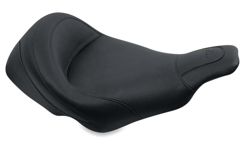 Mustang Motorcycle — Mustang 97-07 Harley Electra Glide, Road Glide Harley Standard Touring Solo Seat - Black