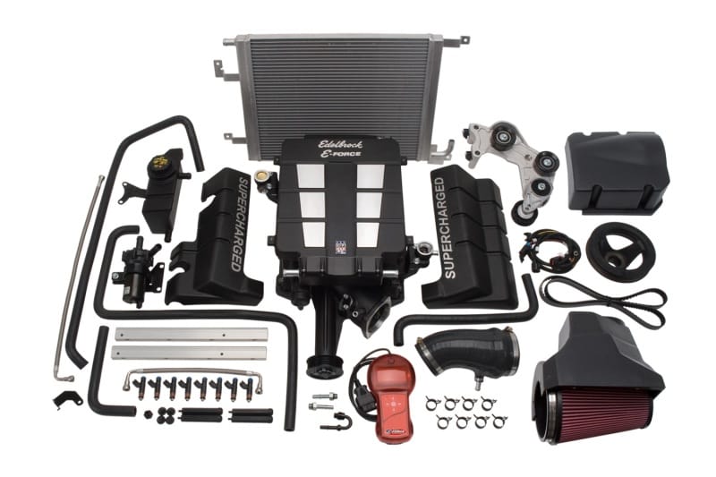 Edelbrock — E-Force Supercharger for 2005-10 Chrysler/Dodge 6.1L
E-Force Stage-1 Street Systems Supercharger