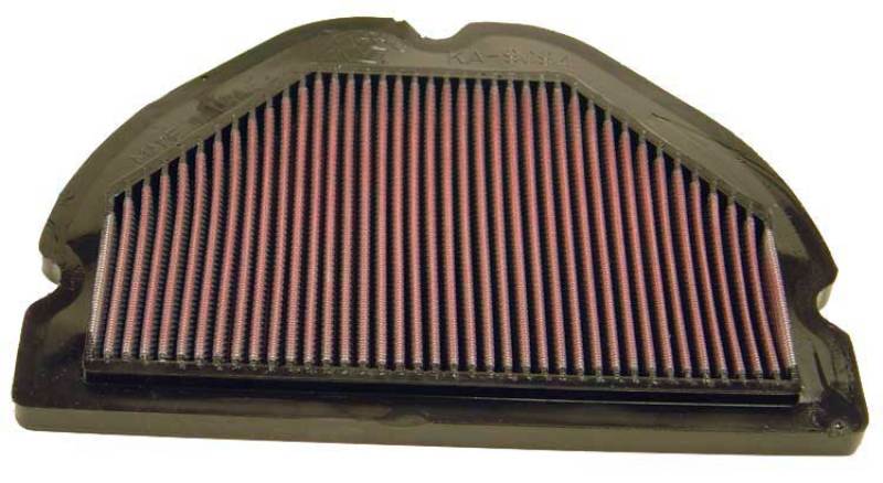 K&N Engineering — K&N 94-97 Kawasaki ZX9R Ninja 900 Unique Trapezoidal 12.5in OS L x 7.688in OS W Replacement Filter
Air Filter