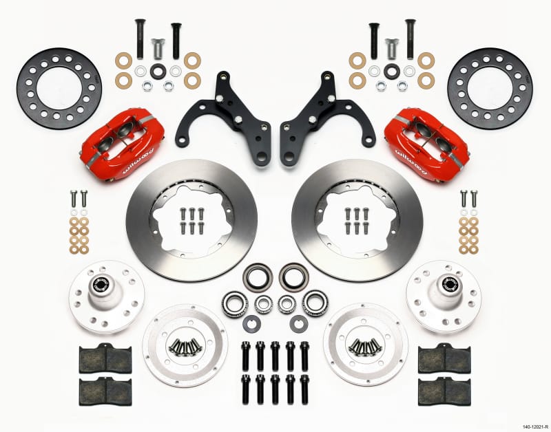 Wilwood — KIT,FRONT,IMPALA DRUM 65-68,FDLI 11.00,RED
