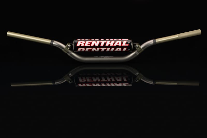 Renthal — Reed/Windham, Tanium, Width 803mm, Height 98mm, Rise 69mm, Clamp Area Width, 110mm, Sweep 56mm, Control Length 190mm