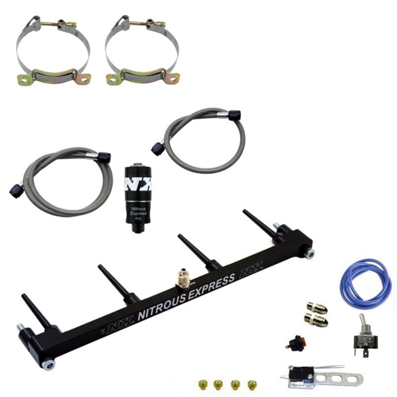 Nitrous Express — Nitrous Express Billet Spray Bar Nitrous Kit for ZX-14 w/o Bottle
Injection System Kit
N2OIntCoolSprBar