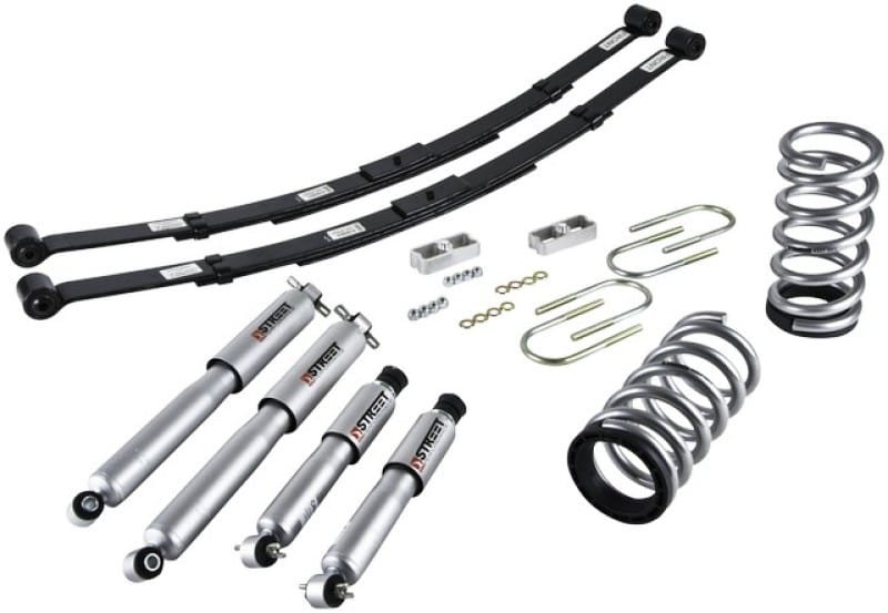 Belltech — Front And Rear Complete Kit W/ Street Performance Shocks
LOWERING KIT W/ STREET PERFORMANCE SHOCKS - 573SP