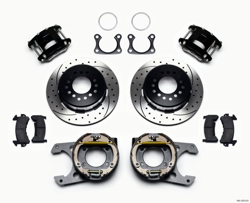 Wilwood — KIT,REAR,DISC/DRUM,BIG FORD,2.36 OFFSET D154,1PC ROTOR,SRP