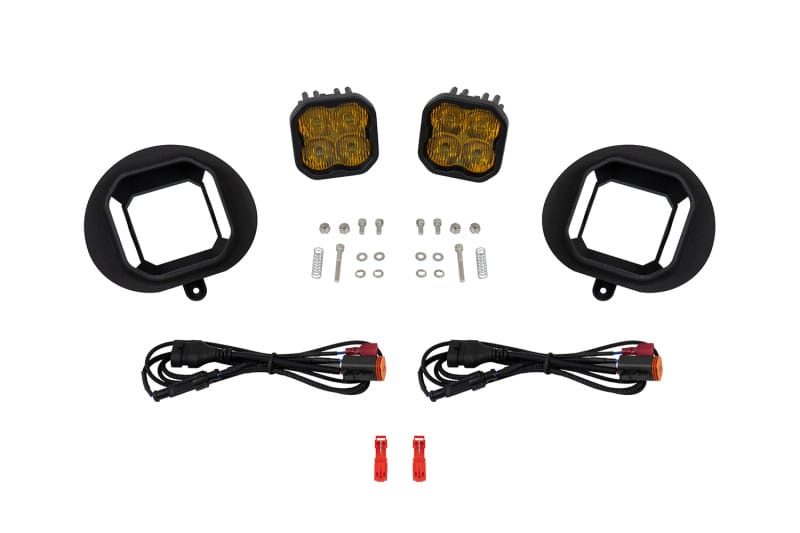 Diode Dynamics — Diode Dynamics 2003 Sierra SS3 Sport Type Kit ABL Yellow SAE Fog