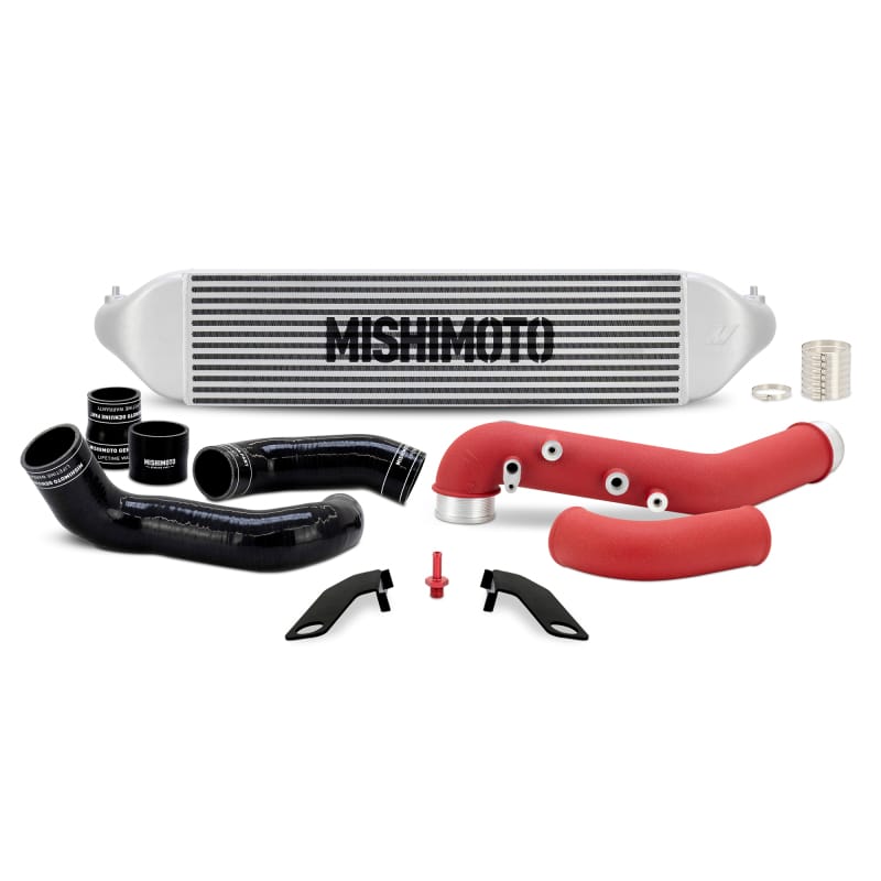 Mishimoto — Mishimoto 2023+ Honda Civic Type-R Intercooler Kit w/Pipes - Silver Intercooler/Red Pipes
Intercooler Kit
