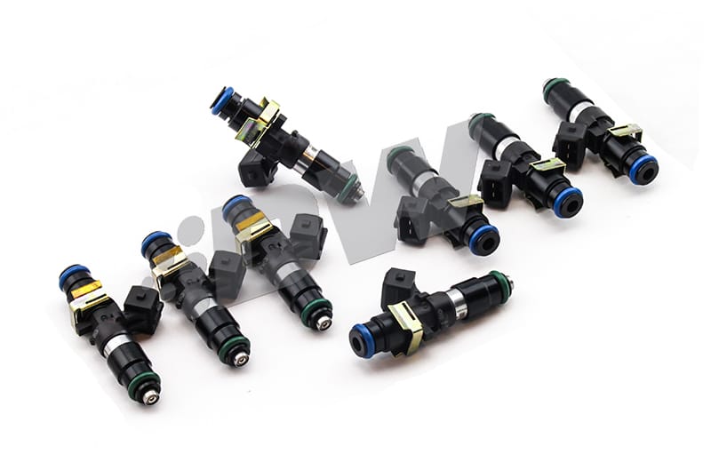 DeatschWerks — Matched set of 8 injectors 1200cc/min
1200cc - F-Series, GT, Shelby GT350