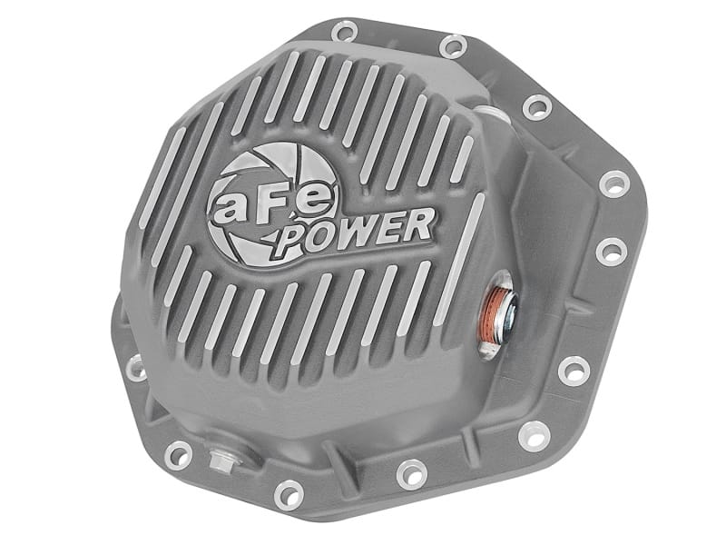 aFe — Street Series Rear Differential Cover Raw w/ Machined Fins