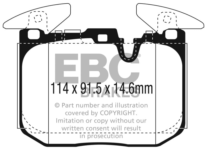 EBC — Yellowstuff Street And Track Brake Pads