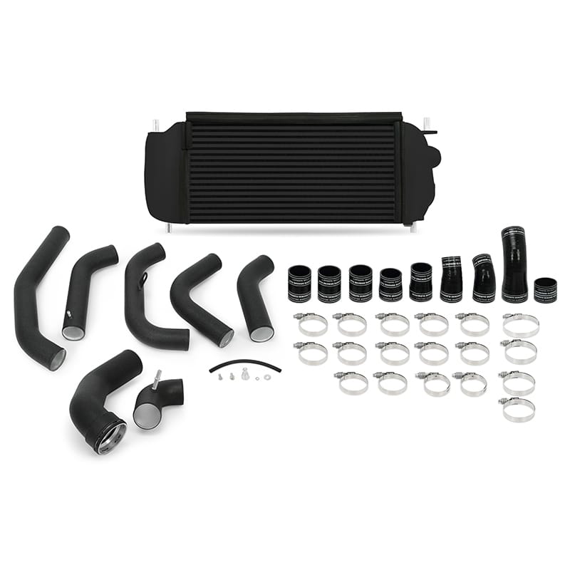 Mishimoto — Mishimoto 15-16 Ford F-150 EcoBoost 3.5L Black Performance Intercooler Kit w/ Black Pipes