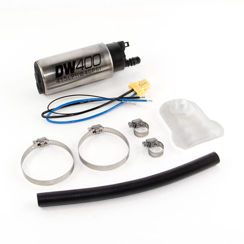 DeatschWerks — 415lph in-tank fuel pump w/ 9-1043 install kit
DW400 Fuel pump for 300ZX and R32/33/34 GTR