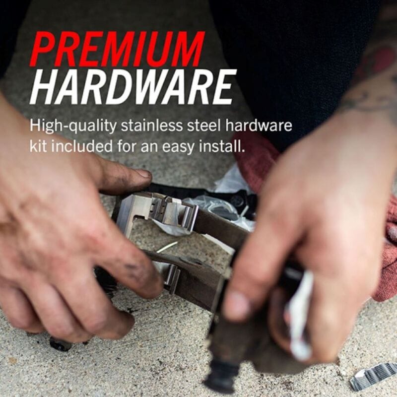 PowerStop — PowerStop - Z17 Low-Dust Ceramic Brake Pads with Hardware