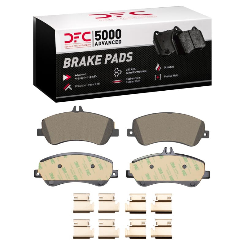 DFC — DFC 5000 Advanced Pads - Ceramic and Hardware Kit