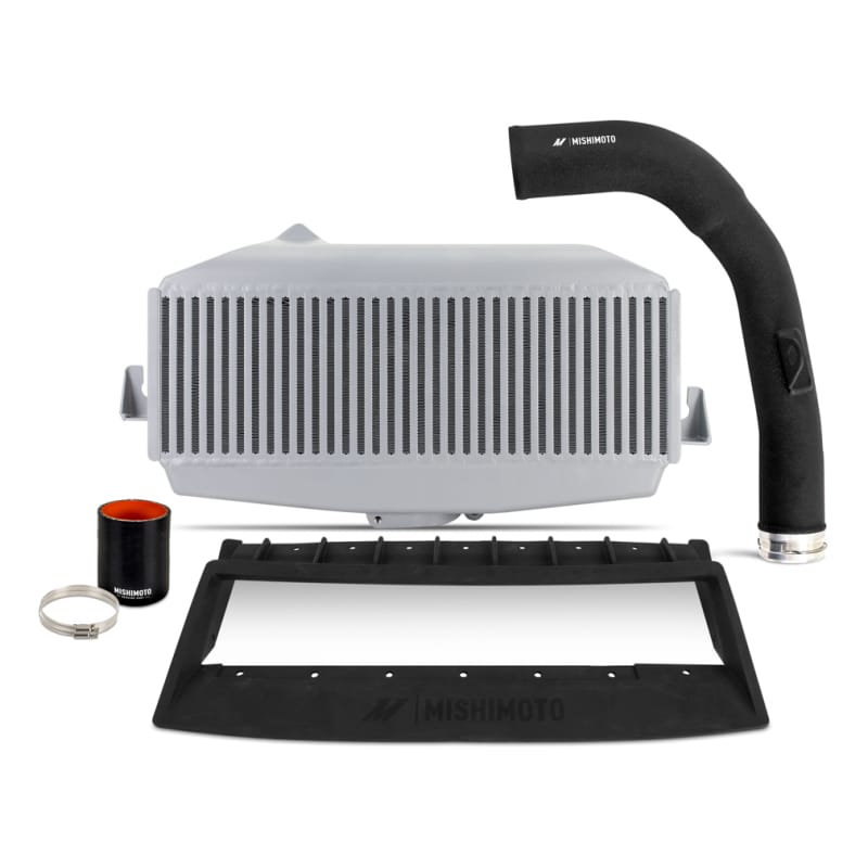 Mishimoto — Top-Mount Intercooler Kit, Black Pipe, fits Subaru WRX 2022+