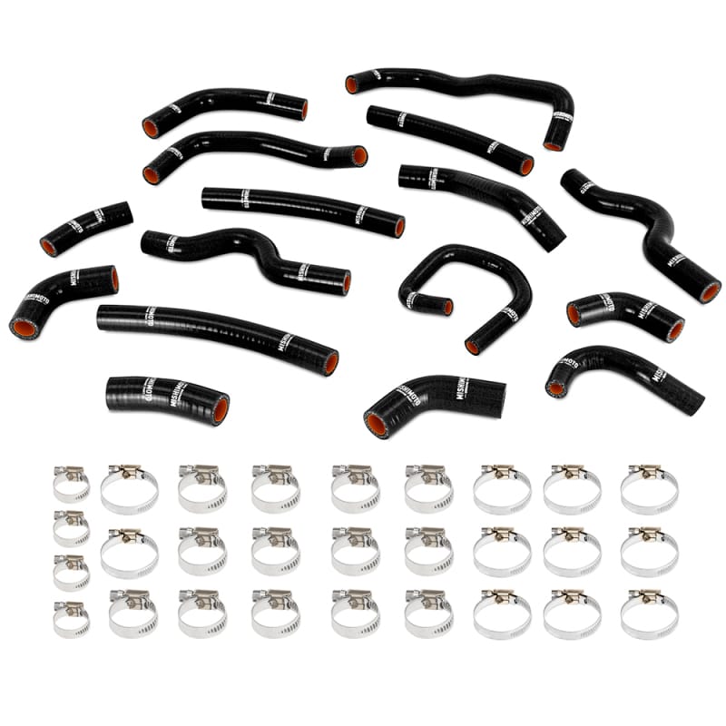 Mishimoto — Silicone Heater Hose Kit, Black, fits Toyota Land Cruiser 4.7L 1998-2002