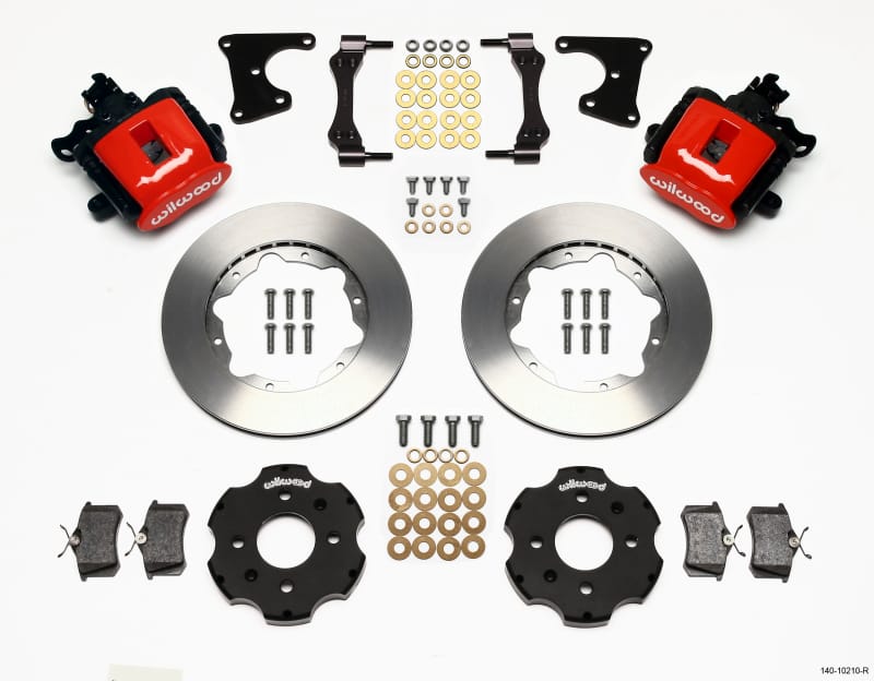 Wilwood — KIT,REAR,CPB,CIVIC,DRUM,2.71 HUB OFFSET 11.00 ROTOR,RED
