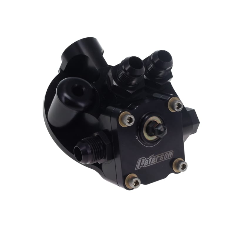 Peterson Fluid Systems — Peterson Fluid Systems Primer Filter Mount -10AN 1 1/2-12
REMOTE PRIMER MOUNT
