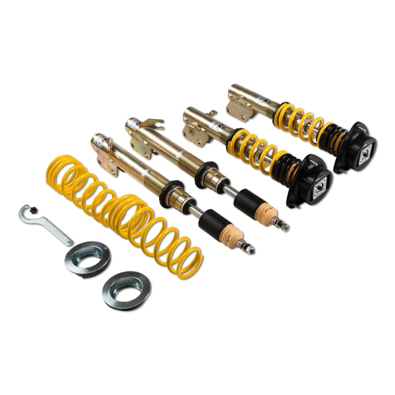 ST Suspensions — Height Adjustable Coilovers with Aluminum Top Mounts and Adjustable Damping