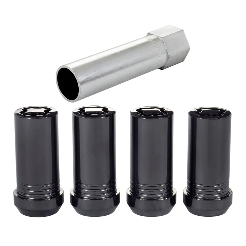 McGard — Tuner Style Cone Seat Wheel Locks-Black