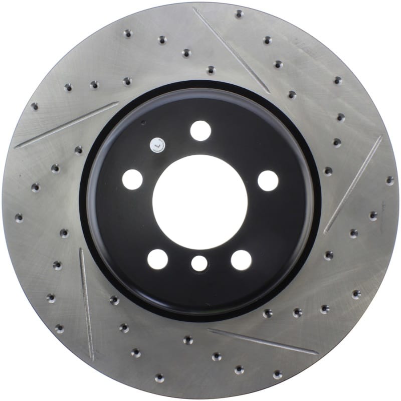Stoptech — StopTech Sport Drilled & Slotted Brake Rotor; Front Left
StopTech Sport Drilled/Slotted Brake Rotor; Front Left
StopTech Sport Drilled/Slotted Disc