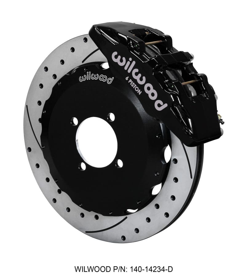Wilwood — KIT,FRONT,MAZDA,MIATA,16-UP,DP6,12.88x .810 ROTOR,SRP,W/LINES