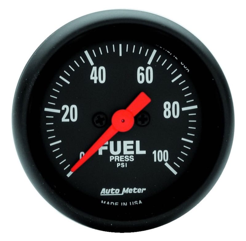 AutoMeter — GAUGE, FUEL PRESSURE, 2 1/16" , 100PSI, DIGITAL STEPPER MOTOR, Z-SERIES