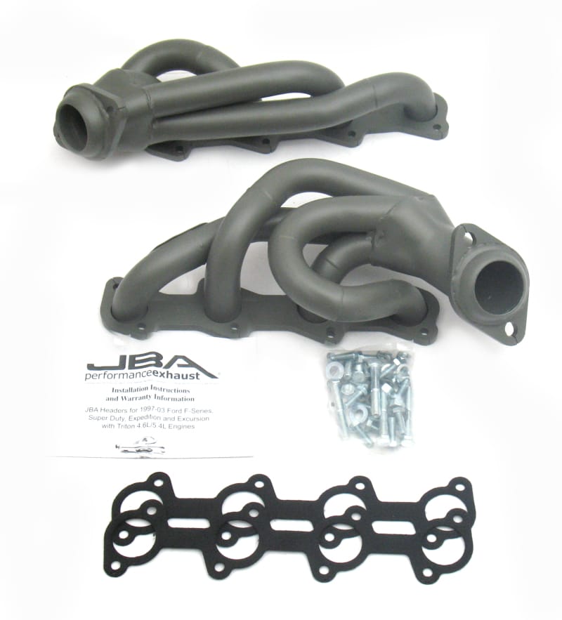 JBA — JBA 97-03 Ford F-150 5.4L 2V 1-1/2in Primary Ti Ctd Cat4Ward Header
Exhaust Header