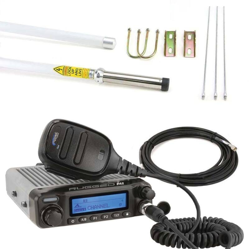 Rugged Radios — Rugged Radios Base Camp - Digital M1 Mobile Radio with Fiberglass Antenna Kit