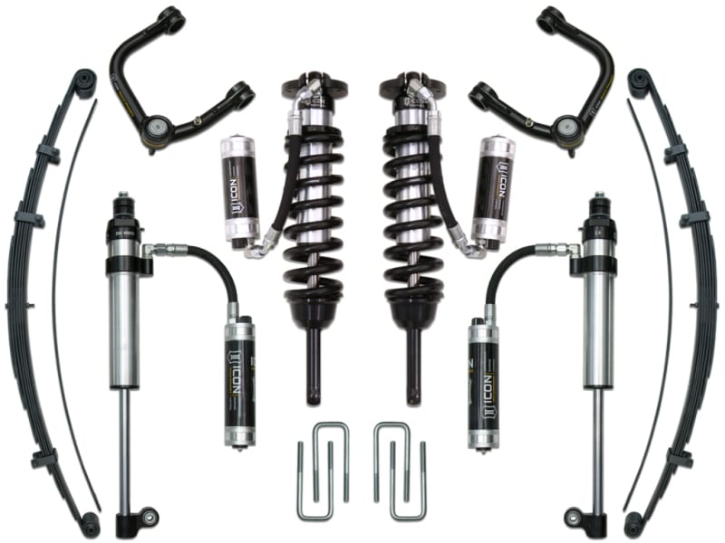ICON — 05-15 TACOMA 0-3.5"/ 16-UP 0-2.75" STAGE 9 SUSPENSION SYSTEM W TUBULAR UCA
05-15 TACOMA 0-3.5"/16-23 0-2.75" STAGE 9 SUSPENSION SYSTEM W TUBULAR UCA