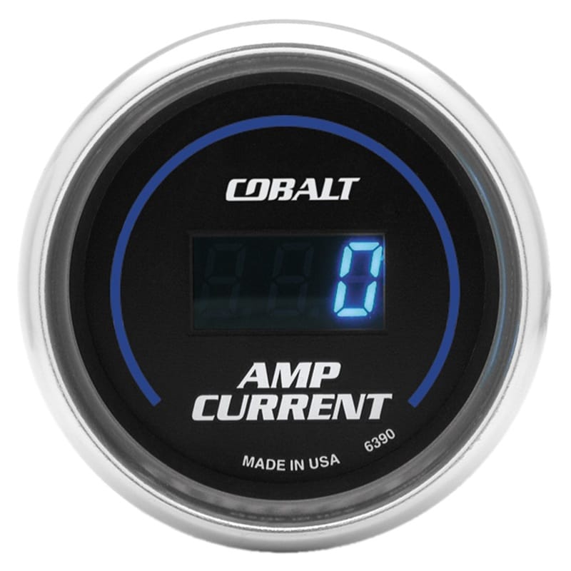 AutoMeter — GAUGE, STEREO AMP CURRENT, 2 1/16", 250A, DIGITAL, COBALT