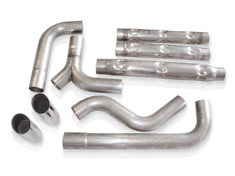 Stainless Works — Stainless Works Catback Chambered Rounds Y-Pipe Factory Connect