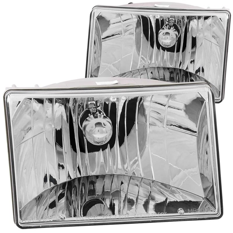 ANZO — ANZO 1993-1998 Jeep Grand Cherokee Crystal Headlights Chrome
Head Light Set
HdLtSet