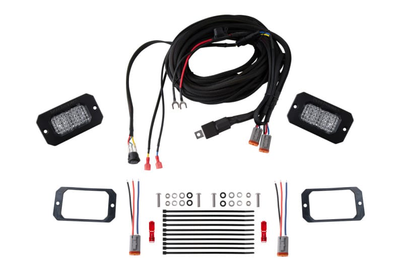 Diode Dynamics — Allows for flush installation of C2 2.0 LED pods in the rear bumper.
Allows for flush installation of SSC2 LED pods in the rear bumper.