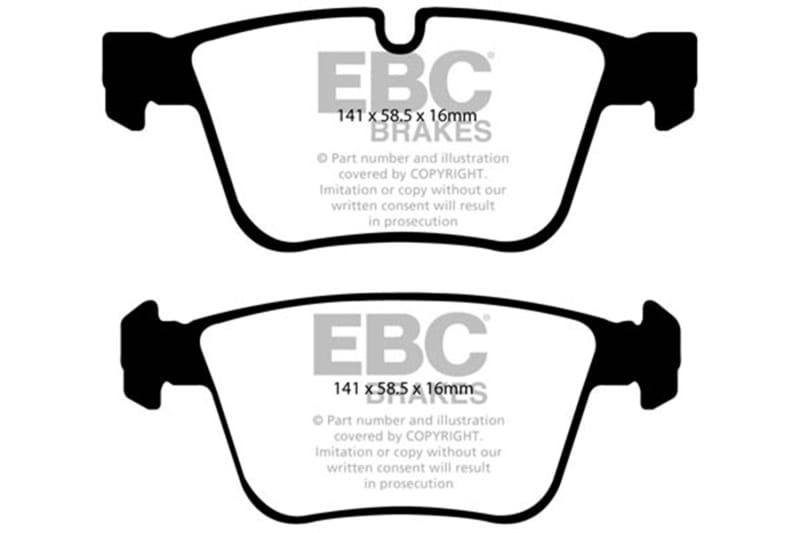 EBC — Redstuff Ceramic Low Dust Brake Pads
