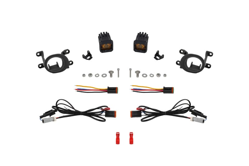 Diode Dynamics — Diode Dynamics 23-24 Toyota GR Corolla SSC1 LED Fog Light Kit - Yellow SAE Fog