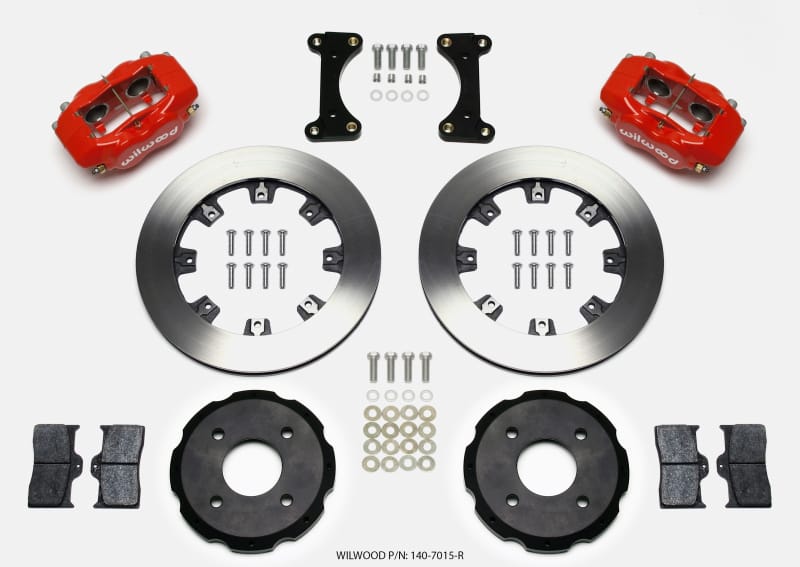 Wilwood — KIT,FRONT,LANCER,MITSUBISHI 02-03,12.19 ROTOR,RED