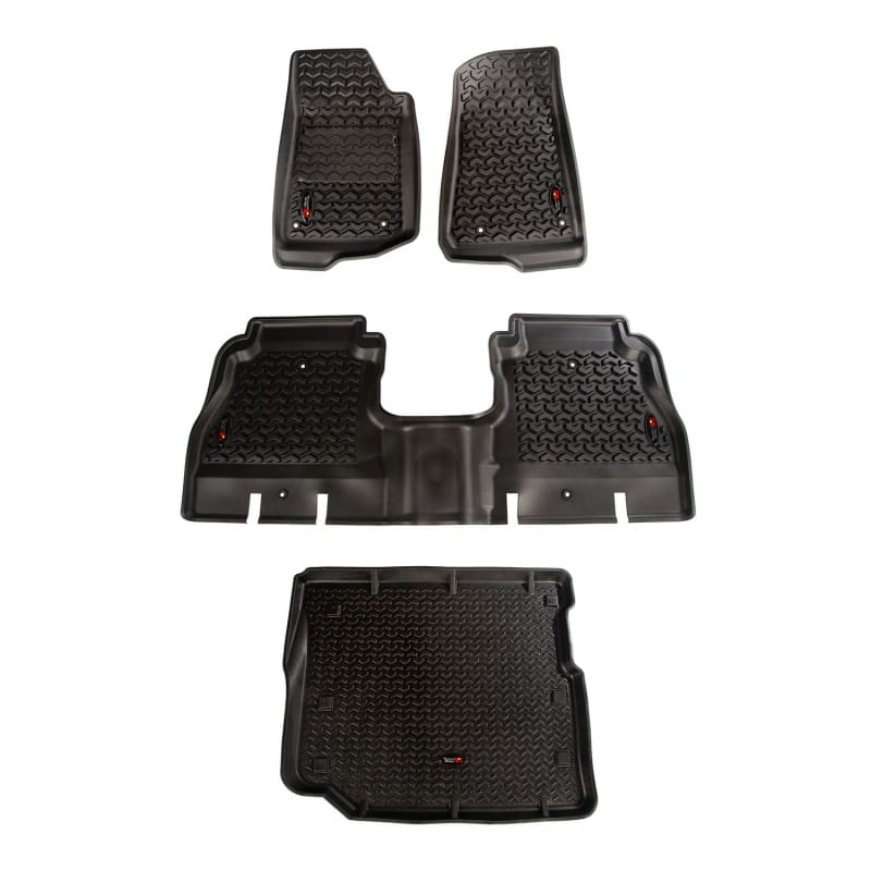 Rugged Ridge — ALL TERRAIN FLOOR LINERS-OMIX
Floor Liner Kit